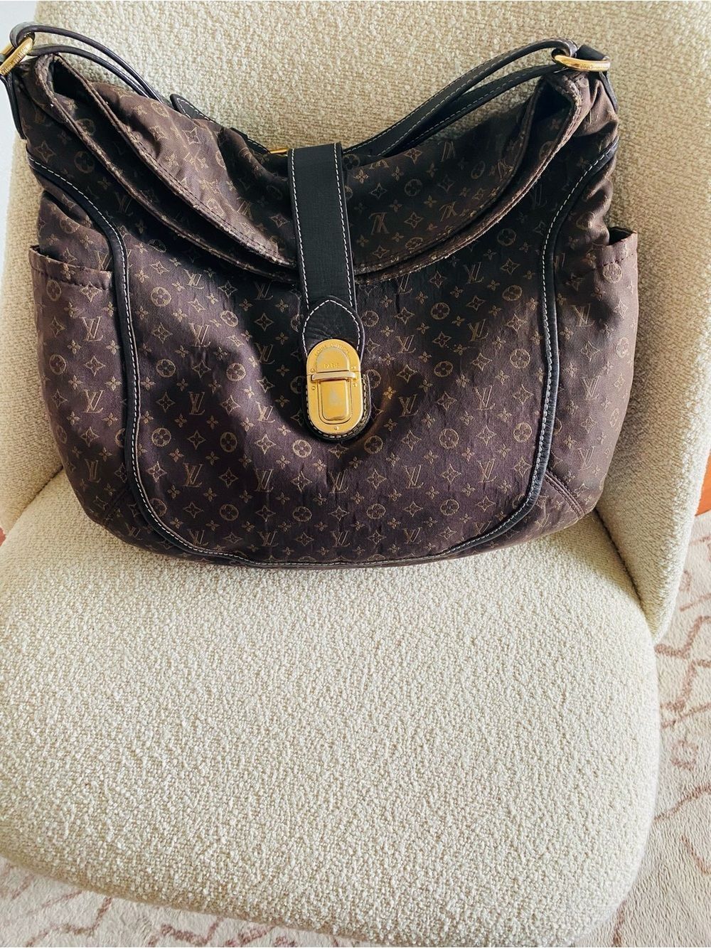 🛍️Louis Vuitton Authentic Idylle Romance MM Shoulder Bag France 2010